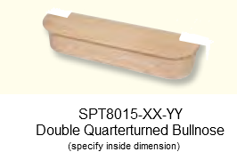 Double Quarterturned Bullnose